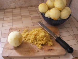 making limoncello